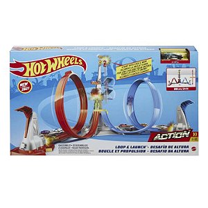 Hot Wheels Action Pista Desafio Da Altura - GRW39 - Mattel