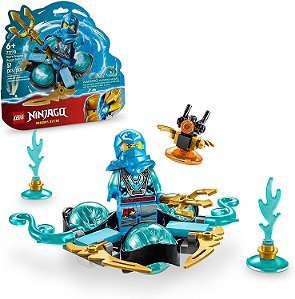 Lego Ninjago 57 peças - Drift Spinjitzu do Poder do Dragão da Nya - 71778 Lego