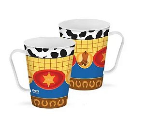 Caneca Decorada - Estampa Cowboy 430ML - 1402C - Koziplast