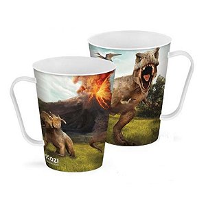 Caneca Decorada - Estampa Dinossauro 430ML - 1402D - Koziplast