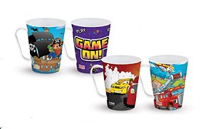 Caneca Decorada - 430ML - 1446 - Koziplast