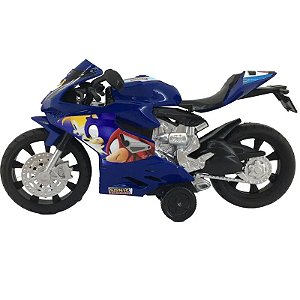 Moto à Fricção Sonic Faster Biker - 3453 - Candide