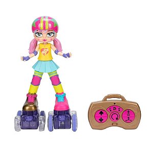 Boneca Rainbow Riley Patinadora C/ Controle Remoto - 1300 - Candide