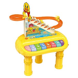 Piano Patinho Feliz 2 em 1 - DMT6594 - Dm Toys