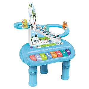 Piano Pinguim Feliz 2 em 1 - DMT6595 - Dm Toys