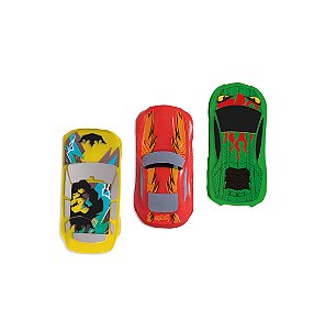 Kit 3 Carrinhos - Race collection - 0382 - Samba Toys