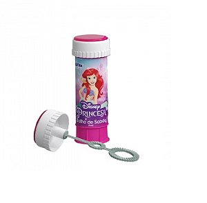 Bolha De Sabão Princesa Ariel 60ML C/ Jogo De Labirinto - 834019 - Pais e Filhos