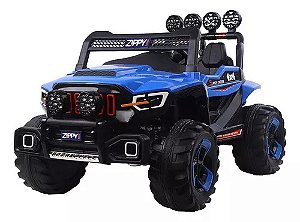 Carro Elétrico Quadriciclo - Super Cross - 12V - Azul - 9018 - Zippy Toys