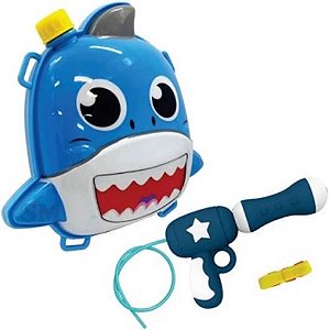 Lança Água C/ Mochila 2L - Tubarão - Toy Mix