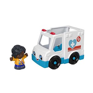 Little People Ambulância - Fisher-Price  - GGT33/GWD13 - Mattel