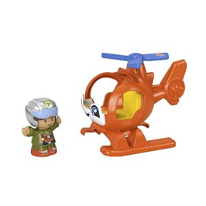 Little People Helicóptero - Fisher-Price  - GGT33/GTT72 - Mattel