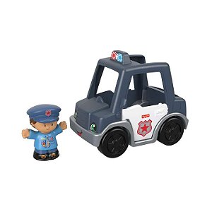 Little People Carro De Polícia - Fisher-Price  - GGT33/GKP63 - Mattel