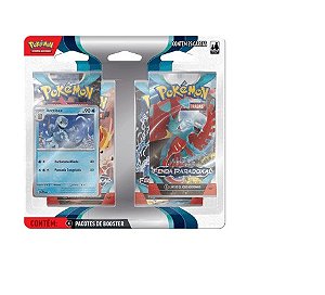 Pokémon Quádruplo Arctibax - Escarlate e Violeta Fenda Paradoxal - 33648 - Copag