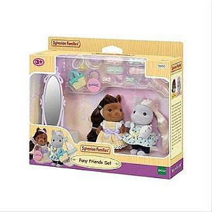 Sylvanian Families Conjunto Amigas Poneis - 5650 - Epoch