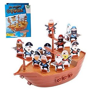 Jogo Se Segura Pirata -  AKT3806 - Ark Toys