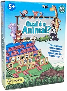 Jogo De Tabuleiro Qual é o Animal  - AKT3804 - Ark Toys
