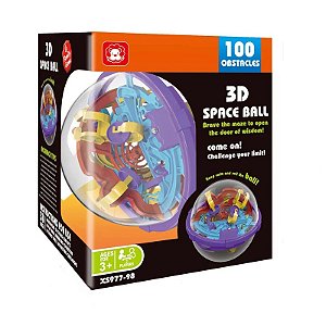 Jogo Bola Labirinto Space Ball 3D - 30190 - Nettoy