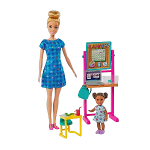 Barbie Conjunto Profissões Professora - DHB63/HCN19 - Mattel