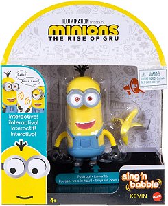 Boneco Minions Interativo 25 Sons  - Kevin - GWR62 - Mattel