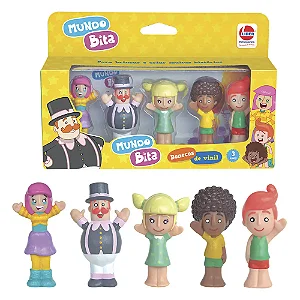 Dedoche 5 Miniaturas Turma Do Bita - 3010 - Lider
