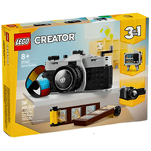 Lego Creator 3 em 1 - Câmera Retrô 261 peças - 31147
