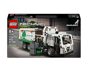 Lego Technic - Caminhão de Lixo Mack® LR Electric 503 peças - 42167