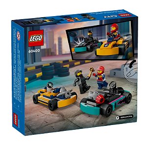 Lego City - Karts e Pilotos De Corrida - 99 Peças - 60400 - Lego