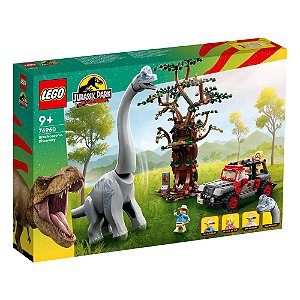 Lego Jurassic World - Descoberta De Braquiossauro - 512 Peças - 76960 - Lego