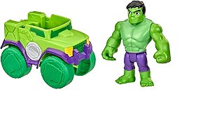 Veiculo Caminhão Esmagador Hulk C/ Figura - F3989 - Hasbro