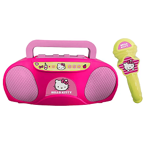 Boombox Karaokê Hello Kitty - 5973 - Candide