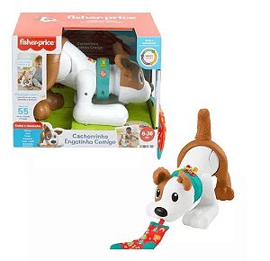Cachorro Engatinha Comigo - HHC55 - Fisher-Price - Mattel
