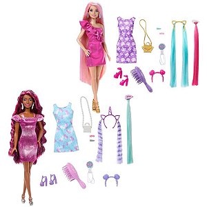 Barbie Fashion Totally Hair Neon - HKT95 - Mattel