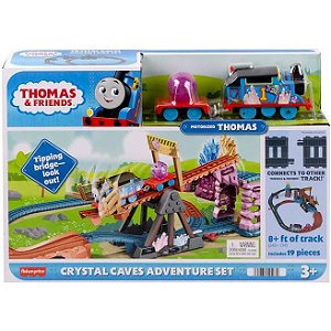 Thomas e Friends - Ferrovia Com Trenzinho - HMC28 - Mattel