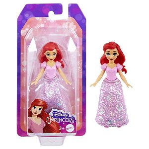 Disney Mini Princesa Ariel - 09 cm - HLW77 - Mattel