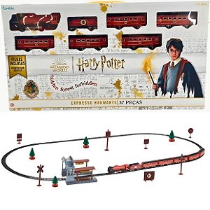 Ferrovia Mágica Harry Potter - 37 Peças - 37002 - Candide