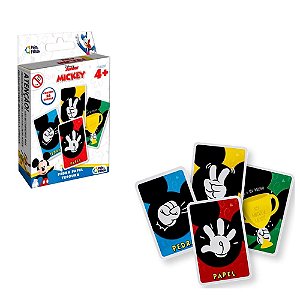 Jogo Pedra, Papel e Tesoura - Mickey Mouse - 792417 - Pais e Filhos