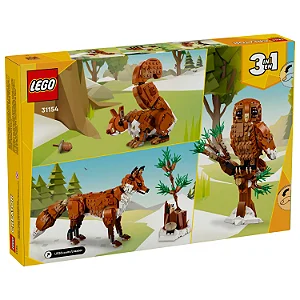 Lego Creator- Animais da Floresta: Raposa Vermelha - 667 Peças -31154