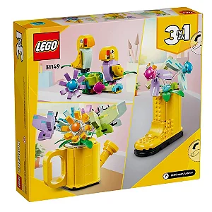 Lego Creator 3 em 1 - Regador Com Flores - 420 Peças - 131149