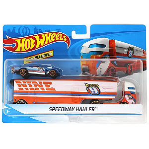 Caminhão Hot Wheels  Speedway Hauler - BDW51-DKF82 -Mattel
