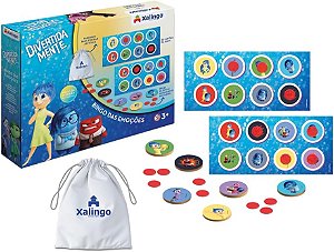 Bingo Das Emoções Divertidamente 12 Cartas - 68587 Xalingo
