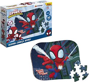 Quebra-Cabeça Spidey 60 peças -17821 Xalingo