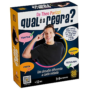Jogo Qual é a Regra? De Theo Parizzi - 4692 - Grow