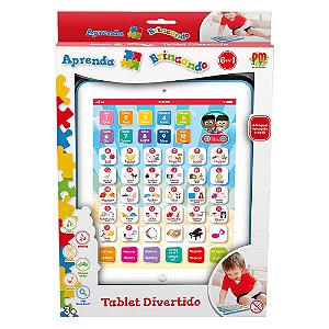 Aprenda Brincando Tablet Divertido - DMT6986 - Dm Toys