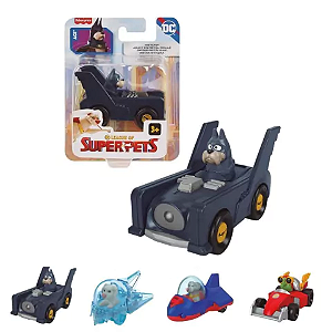 Fisher Price DC Liga de Super Pets Die-Cast de Metal - HGL20 - Mattel