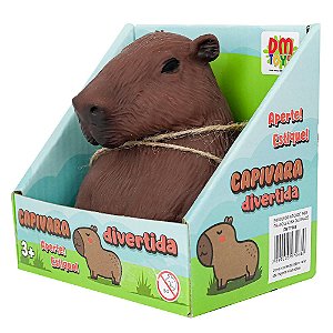 Capivara Divertida Estica - DMT7068 - Dm Toys