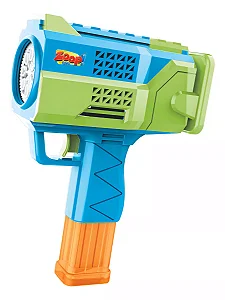 Pistola Automática Fábrica De Bolhas De Sabão C/Luz - ZP01077 - Zoop Toys