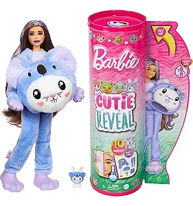 Barbie Cutie Reveal Urso Lilás - HRK22 - Mattel