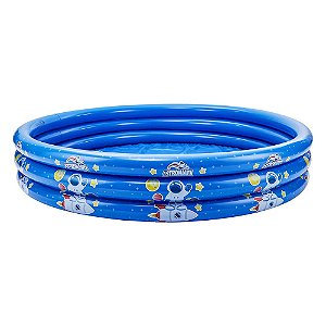 Piscina Inflável Astronauta 300L - DMS7024 - Dm Toys