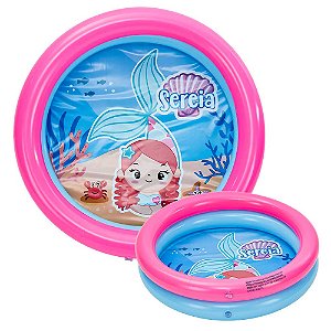 Piscina Inflável Sereia 21L - DMS7013 - Dm toys