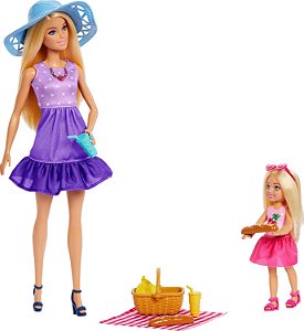 Barbie Malibu Conjunto Piquenique Chelsea - Mattel JBF43